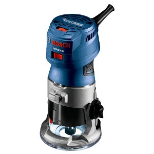 Bosch GKF125CE-RT 1.25 HP Variable Speed Palm Router with LED Manufacturer Refurbished - 1 of 4