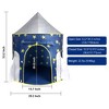 Kids Tent Rocket Spaceship, Kids Play Tent, Unicorn Tent for Boys & Girls - 3 of 4