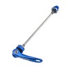 Unique Bargains Bicycle Quick Release Axles Skewers Lever Front Rear 5.91" 7.48" Blue 2 Pcs - 4 of 4