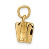 Black Bow Jewelry 14k Yellow Gold Sardine Can Charm, 15mm - 2 of 4