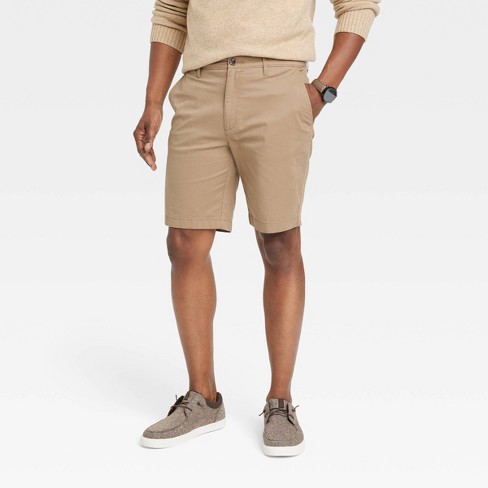 Men's Every Wear 9" Slim Fit Flat Front Chino Shorts - Goodfellow & Co™ - image 1 of 3