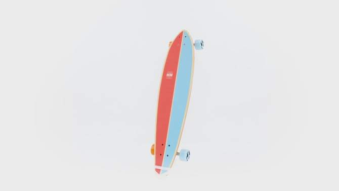 ReDo Skateboard Co. San Diego Longboard Skateboard - Tropical Teal, 2 of 13, play video
