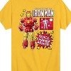 Boys' - Marvel - Iron Man Action Figure Short Sleeve Graphic T-Shirt - 2 of 4
