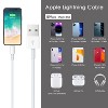 BONGEEK Car Apple Carplay Cable, USB A to Lightning Cable for iPhone 14, 14 pro max,13,Plus,SE 2nd/12/11/Xs/XR ,Car Charging Cable 3.3ft - 3 of 4