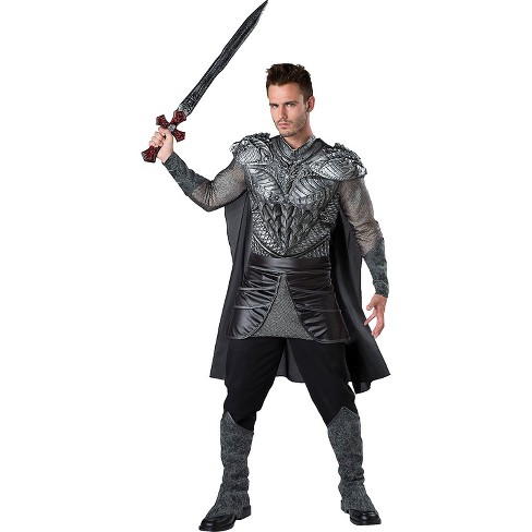 Incharacter Costumes Mens Dark Medieval Knight Tunic Costume - Large ...