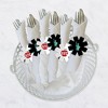 Big Dot of Happiness NYC Cityscape - New York City Party Paper Napkin Holder - Napkin Rings - Set of 24 - 3 of 4