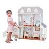Olivia's Little World Farmhouse 2-Story Wooden Doll House for 12" Dolls - 2 of 4