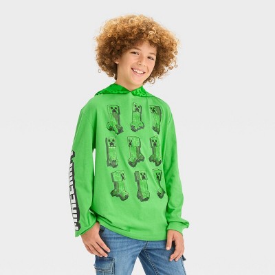 Boys best sale green sweatshirt