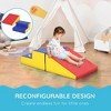 19.80"Soozier 2 Piece Climb and Crawl Activity Play Set Soft Secure Foam Playset for Toddler Preschooler Indoor Play Equipment ,Multicolor - 3 of 4