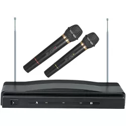 Supersonic Professional Dual Wireless Microphone System