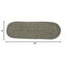 Colonial Mills Softex Check - Myrtle Green Check Stair Tread Set (13) - 2 of 2