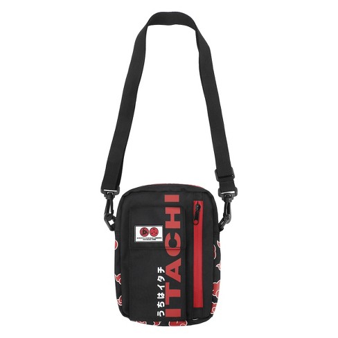 messenger bag red