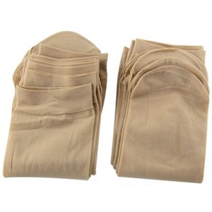INSPIRE CHIC Wowen's Polyamide Fibre Spandex Casual Fashion Ankle Socks 10 Pairs - 1 of 3