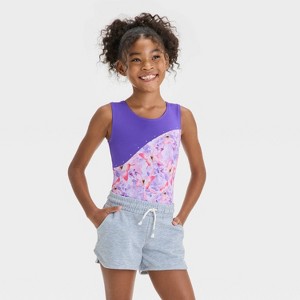 Girls' Dance 'Butterfly' Leotard - Cat & Jack™ Purple - 1 of 3