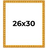 PosterPalooza | 26x30 Bamboo Picture Frame, UV Acrylic, 4 Finishes - Brown, Black, Gold, and Natural - 2 of 4