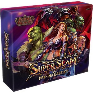 Legend Story Studios Flesh & Blood TCG: Super Slam Prerelease Kit - 8 Packs & 9 Promo Cards - 1 of 1
