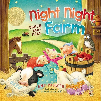 Night Night, Farm - by  Amy Parker (Board Book)