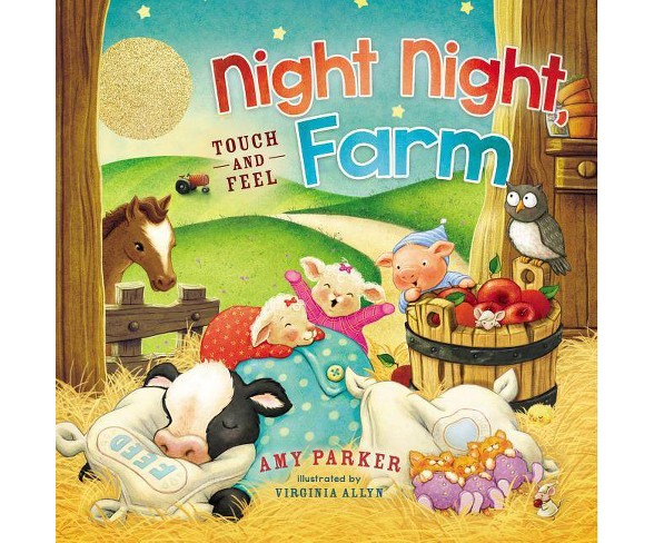 Night Night, Farm - by  Amy Parker (Board_book)
