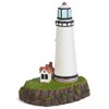 Dicksons Weathered White Lighted Lighthouse 5 inch Resin Decorative Tabletop Figurine - 4 of 4