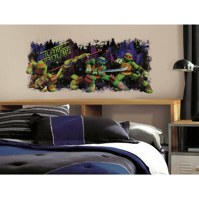 Teenage Mutant Ninja Turtle Trouble Graphic Peel and Stick Wall Decal - RoomMates