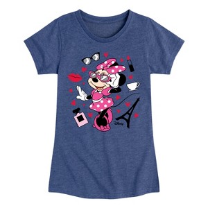 Girls' - Disney - Mickey & Friends Fitted Short Sleeve Graphic T-Shirt - 1 of 4