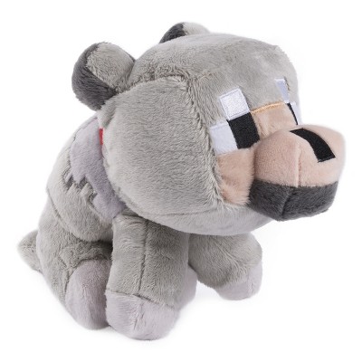 minecraft dog plush toy