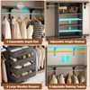 Aheaplus 96'' Closet System with 4 Drawers and Shelves - 4 of 4