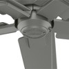 Hunter 44" Terrace Cove Ceiling Fan Matte Silver Finish - 5 Blades, Damp Rated, Pull Chain Control, Modern Outdoor Design - 2 of 4
