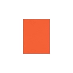 Lux Cardstock 8.5 x 11 inch Tangerine 250/Pack 81211-C-112-250 - 1 of 1