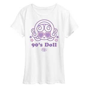 Women's - Polly Pocket - 90S Doll Polly Pocket Short Sleeve Graphic T-Shirt - 1 of 4