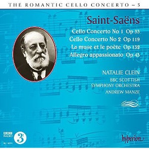 Saint-Saens & Clein & Manze & BBC Scottish So - Romantic Cello Concerto 5 (CD) - 1 of 1