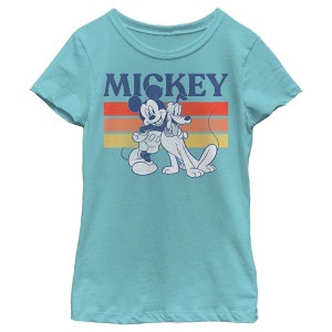 Girl's Disney Retro Pals T-Shirt - 1 of 4