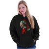 Christmas Pearl Ornament Earring Art Hoodie Sweatshirt Women Men Brisco Brands - 3 of 4