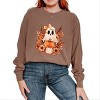 Simply Sage Market Girl Ghost Floral Garment Dyed Long Sleeve - 2 of 4