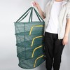 Unique Bargains Single Layer Drying Basket Emerald Green - 2 of 4