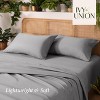 Ivy Union Microfiber Sheet Set - Breathable - Deep Pocket - 4 of 4