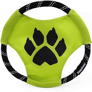 ZippyPaws Rope Gliderz - Durable Outdoor Dog Frisbee Toy, Soft Pet Flying Disc for Beach & Pool, Interactive Rope Frisbee ... - 1 of 1