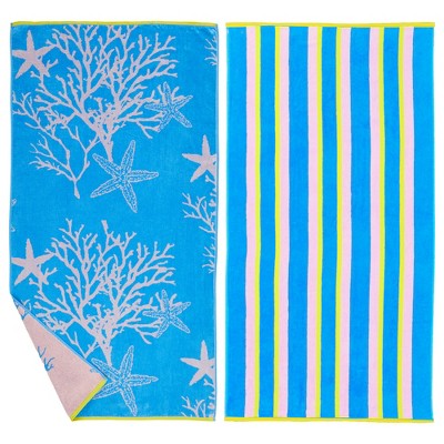 Vera Bradley Beach Towel Summer In Stars & Stripes