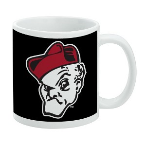 Ohio Wesleyan University Secondary Logo Ceramic Coffee Mug Novelty Gift Mugs for Coffee Tea and Hot Drinks 11oz White - 1 of 4