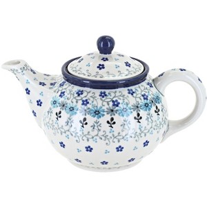 Blue Rose Polish Pottery 264 Ceramika Artystyczna Small Teapot - 1 of 1