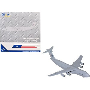 Lockheed C-5M Super Galaxy Transport Aircraft "Lackland Air Force Base" US Air Force Gray 1/400 Diecast Model by GeminiJets - 1 of 3