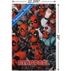 Trends International Marvel Comics - Deadpool - Faces Unframed Wall Poster Prints - 3 of 4