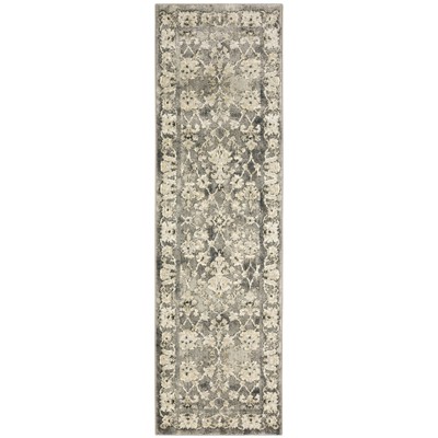 Oriental Weavers Florence 1002E Grey/ Beige Indoor Area Rug - 2'3" x 7'6"