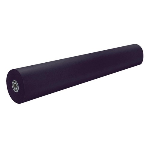 36 - 50 lb. Black Kraft Paper Rolls 720 Feet/Roll