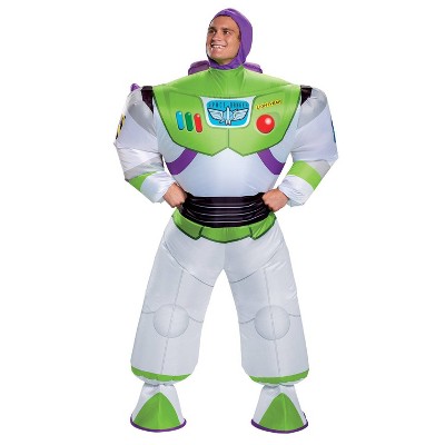 Adult Toy Story Buzz Lightyear Inflatable Halloween Costume One Size