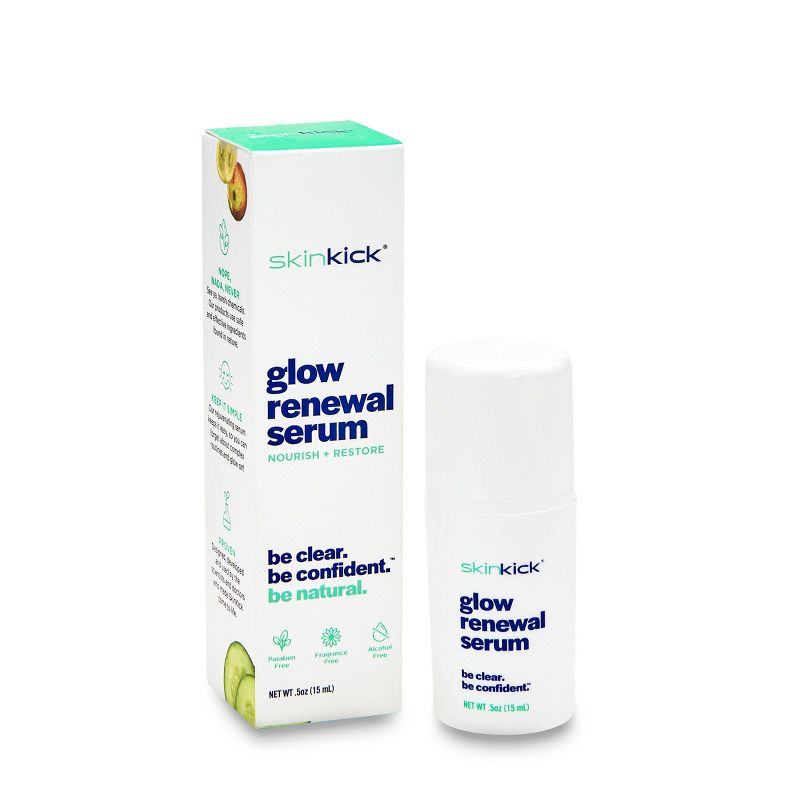 SkinKick Glow Renewal Serum - 0.5oz, 1 of 10