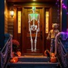 Costway Halloween Skeleton Life Size Realistic Full Body Hanging with Movable Joints - 4 of 4