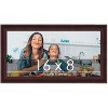 PosterPalooza | Panoramic Linear Brown Picture Frame - UV Acrylic, Foam Board Backing, Hanging Hardware - 2 of 4