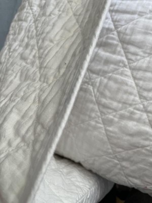 Diamond Stitch Cotton Linen Quilt - Threshold™ : Target