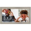 PosterPalooza | 5x3 Wide Barnwood Picture Frame, UV Acrylic, 6 Finishes - Grey, Brown, White, and Black - 2 of 4